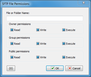 SFTPFilePermissions