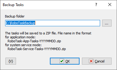 TaskBackup